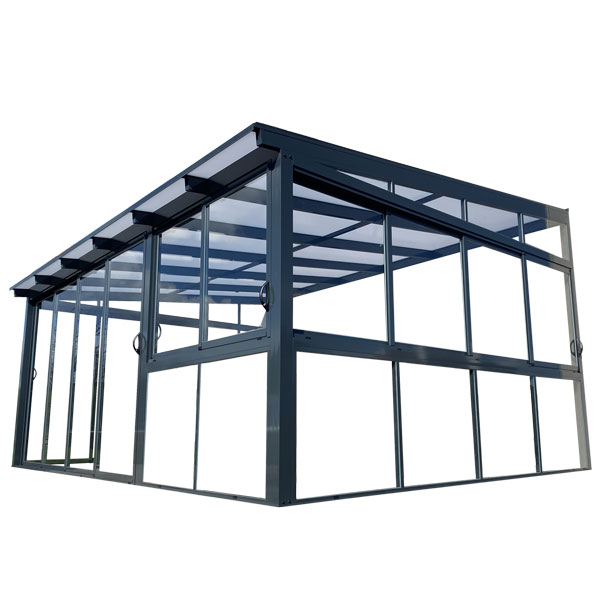 Prosklené zahrady - šířka 2,0 m